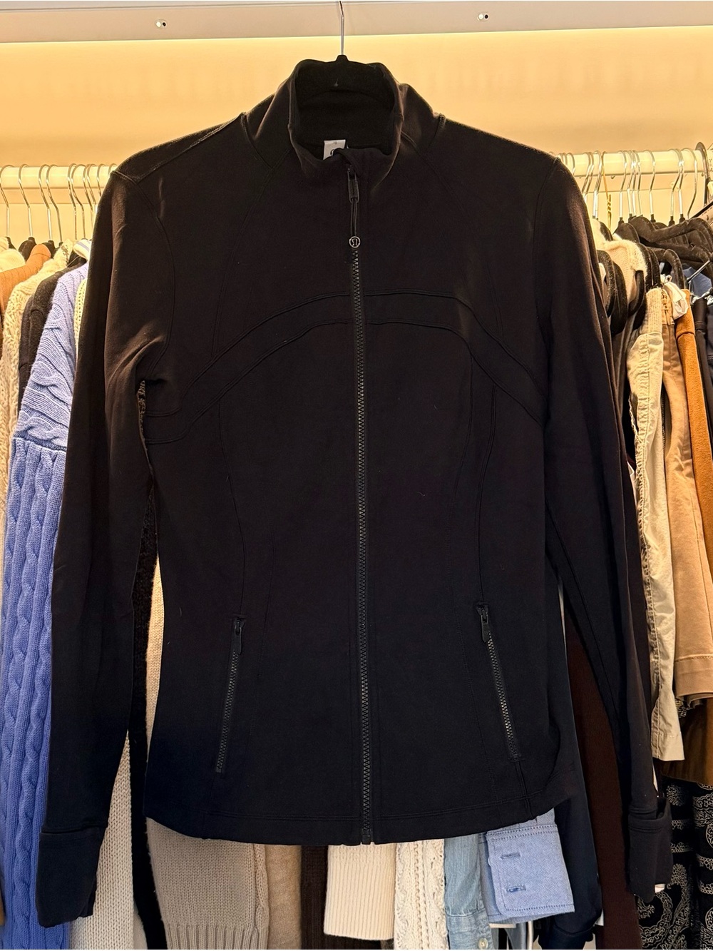 lululemon black define jacket